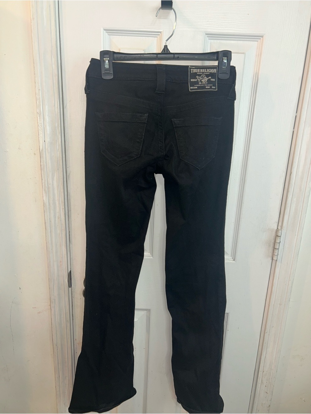 True Religion Women's Black Bootcut Denim Jeans